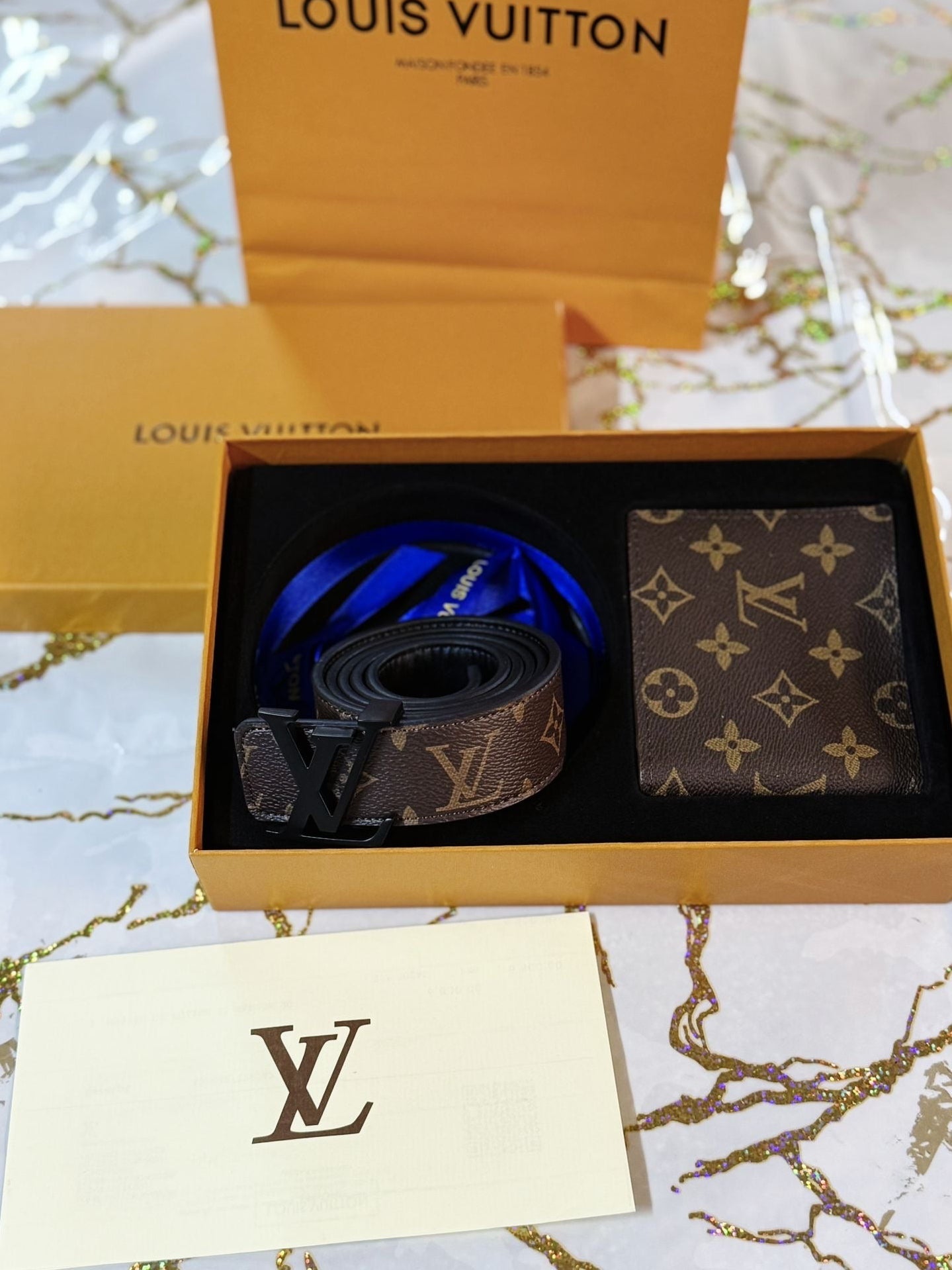 ProfitPathway LV belt and wallet